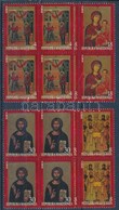 ** 1999 Ikonok Sor Négyestömbökben Mi 153-156 - Sonstige & Ohne Zuordnung