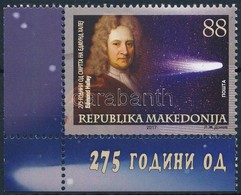 ** 2017 Edmond Halley, Csillagász ívsarki Bélyeg,
Edmond Halley, Astronomer Corner Stamp
Mi 792 - Other & Unclassified