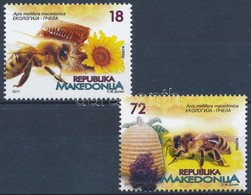 ** 2017 Természetvédelem, Méhek Sor,
Conservation, Bees Set
Mi 799-800 - Other & Unclassified