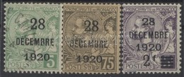 ** O 1921 Mi 46-48 (5C Pecsételt / Used) - Otros & Sin Clasificación