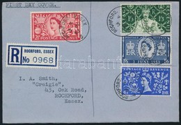 1953 Koronázás Mi 274-277 FDC - Autres & Non Classés