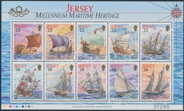 ** 2000 Hajók Kisív,
Ships Mini Sheet
Mi 928-937 - Other & Unclassified