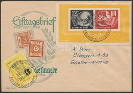 1951 Mi Blokk 7 Levélen - Sonstige & Ohne Zuordnung