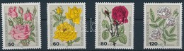 ** 1982 Rózsák Sor,
Roses Set
Mi 680-683 - Autres & Non Classés
