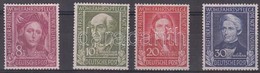 ** 1949 Az Emberiség Jótevői Sor Mi 117-120 - Autres & Non Classés