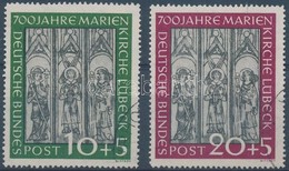 O 1951 Mária-templom Sor Mi 139-140 - Andere & Zonder Classificatie