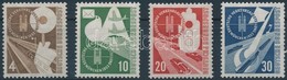 ** 1953 Közlekedési Kiállítás Sor Mi 167-170 - Andere & Zonder Classificatie