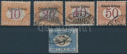 O 1903 Portó értékek Mi 2-3 I, 5-6 I, 10 II - Sonstige & Ohne Zuordnung