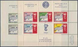 ** 1961 Az Egyesült Európa Fogazott + Vágott Blokk Mi 14 + 16 - Altri & Non Classificati