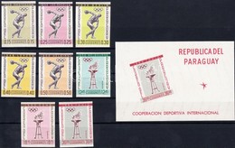 ** 1962 Sport Sor Mi 1111-1118 + Blokk Mi 29 - Sonstige & Ohne Zuordnung