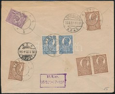 1922 Ajánlott Levél Németországba / Registered Cover To Germany - Other & Unclassified