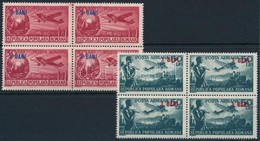 ** 1952 Mi A 1363 + 1363 Négyes Tömbök - Andere & Zonder Classificatie