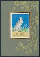 ** 1963 Madár Blokk Mi 8 (rozsda / Stain) (Mi EUR 80,-) - Altri & Non Classificati