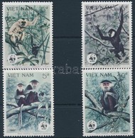 ** 1989 WWF Majmok Sor,
WWF Monkies Set
Mi 1827-1830 - Other & Unclassified