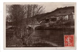 27 - SAINT-GEORGES-MOTEL . LE PONT DU GUÉ DES GRUES . L'EURE - Réf. N°22640 - - Saint-Georges-Motel