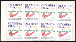 1998 Olympia Fila - Budapest Levélzáró Bélyegfüzet - Zonder Classificatie