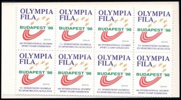 1998 Olympia Fila - Budapest Levélzáró Bélyegfüzet - Non Classés