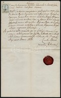 1846 Szombathely, Keresztelési Anyakönyvi Kivonat, Viaszpecséttel, 50kr Okmánybélyeggel - Unclassified