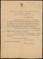 1937 Bp., MÁV-mérnök, Okleveles Vegyészmérnök Kérelme Műegyetemi Csendőrzászlóalj V. Százada Igazoló Bizottsága Részére  - Unclassified