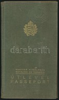 1941 Bp., A Magyar Királyság által Kiállított Fényképes útlevél Konyhalány Részére / Hungarian Passport - Unclassified