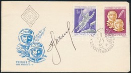 Pavel Ivanovics Beljajev (1925-1970) Szovjet űrhajüs Aláírása Voszhod 2 FDC-n - Other & Unclassified