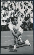 Gulyás István (1931-2000) Teniszező, MTI Sajtófotó, Pecséttel Jelzett, 18×11 Cm - Autres & Non Classés