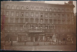 Cca 1930 Budapest, Erzsébet Körút, Sérült Fotó, 10×15 Cm - Sonstige & Ohne Zuordnung