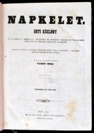 1858 Pest, Napkelet. Heti Közlöny II. évfolyam. Társasélet, Irodalom, Művészet és Hasznos Ismeretek érdekében, Hölgyek é - Zonder Classificatie