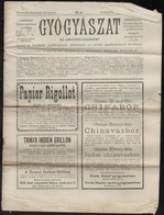 1897 A Gyógyászat C. Orvostudományi Lap 46. Száma - Sin Clasificación