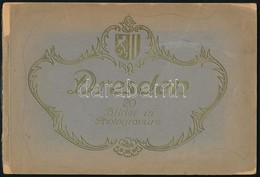 Cca 1910 Dresden 20 Fénnyomatú Képet Tartalmazó Füzet. Sérült Papírbporóval - Non Classificati