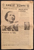 1946 Amerikai Magyar Rádió Ujság. Hungarian Radio News. 1946. Nov. VI. évf.  11. Sz. Jubileumi Szám, Kis Szakadásokkal,  - Unclassified