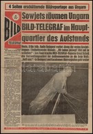 1956 Bild Telegraf Osztrák újság, 1956. Okt. 29. Száma, Benne Az 1956-os Magyar Eseményekkel, Fotókkal, Német Nyelven, H - Unclassified