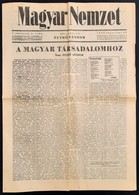 1988 A Magyar Nemzet Napilap Első Megjelenésének 50. évfordulóján Megjelent Emlékkiadás Az Első Számról - Zonder Classificatie