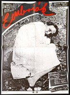 1985 Embriók, Zolnay Pál Filmje, MOKÉP Plakát, Hajtott, 76×56 Cm - Autres & Non Classés