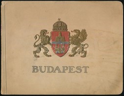 Cca 1910 Budapesti Képek. Vues De Budapest/Views From Budapest/Bilder Aus Budapest. Bp., Budapest Székesfőváros Idegenfo - Zonder Classificatie