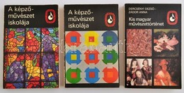 3 Db Művészeti Könyv: Dercsényi-Zádor: Kis Magyar Művészettörténet + A Képzőművészet Iskolája. 1-2. + 
Takács Béla: 'Ura - Non Classificati