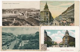 ** * 90 Db RÉGI Magyar Városképes Lap A 30-as, 40-es és 50-es évekből / 90 Pre-1945 Hungarian Town-view Postcards From T - Sin Clasificación