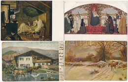 ** * 80 Db RÉGI Művészlap / 80 Pre-1945 Art Motive Postcards - Unclassified