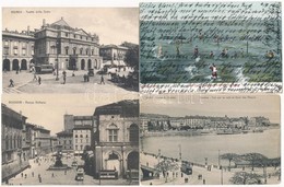 ** 77 Db RÉGI Olasz Városképes Lap / 77 Pre-1945 Italian Town-view Postcards - Non Classificati