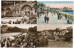 ** * 31 Db RÉGI Francia Városképes Lap A Gyarmatokkal / 31 Pre-1945 French Town-view Postcards With Colonies - Non Classés