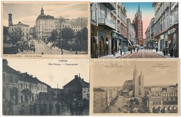 ** * 20 Db RÉGI Lengyel Városképes Lap / 20 Pre-1945 Polish Town-view Postcards - Non Classés