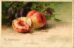 ** * 10 Db RÉGI Művészlap Csendéletekkel, Pár Litho / 10 Pre-1945 Art Postcards With Still Life Paintings, Some Lithos - Unclassified