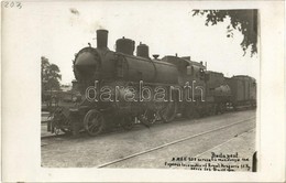 ** T2 1906 Budapest, A MÁV 203. Sorozatú Mozdonya / Hungarian State Railways Locomotive. Photo - Zonder Classificatie