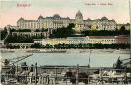 T2/T3 1907 Budapest I. Királyi Vár, Rakpart. S.L.B. No. 213. (EB) - Unclassified
