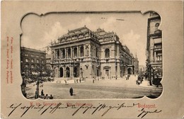 T2/T3 1901 Budapest VI. M. Kir. Opera. Divald Károly 200. Sz. (EK) - Unclassified