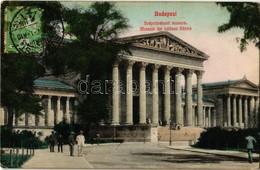 T2 1908 Budapest XIV. Szépművészeti Múzeum. TCV Card - Zonder Classificatie