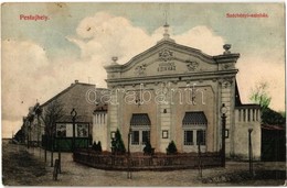 T2/T3 1914 Budapest XV. Pestújhely, Széchenyi Színház, Reklámplakátok. Kiadja Harsányi Dezső (fl) - Zonder Classificatie