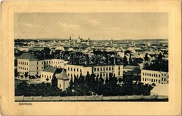 * T2/T3 1915 Sopron, Honvéd Főreáliskola, Laktanya. Kiadja Piri Dániel 527. (Rb) - Unclassified