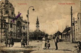 * T2/T3 1910 Szolnok, Templom Utca, Izraelita Templom, Zsinagóga (Rb) - Unclassified