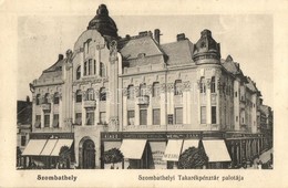 T2/T3 Szombathely, Takarékpénztár Rt. Palotája, Deutsch J. Fischer üzletei, Marton Dávid Csipkeáruháza, Meinl Gyula órás - Unclassified